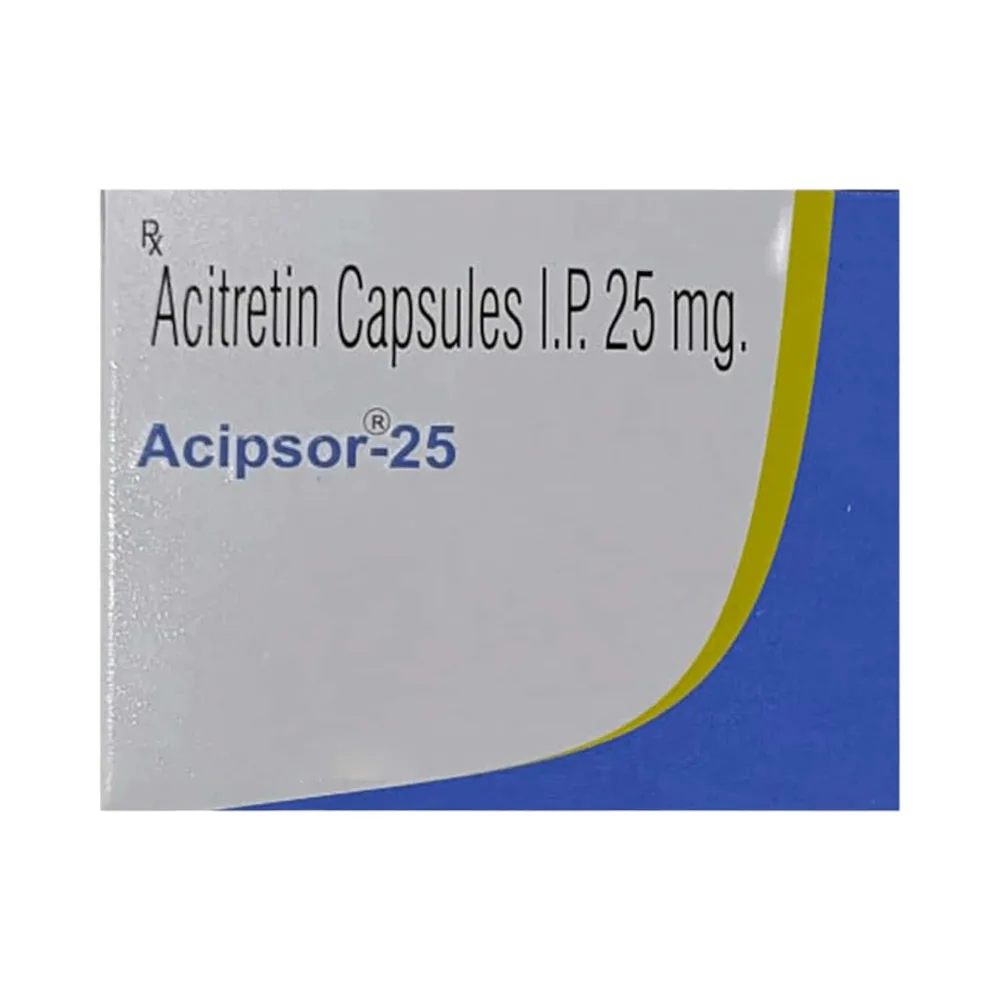 Acipsor 25mg Strip Of 10 Capsules