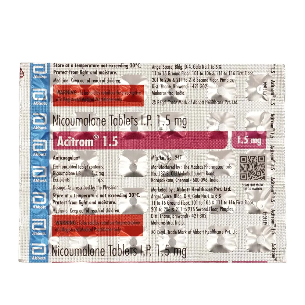 Acitrom 1.5 Tablet