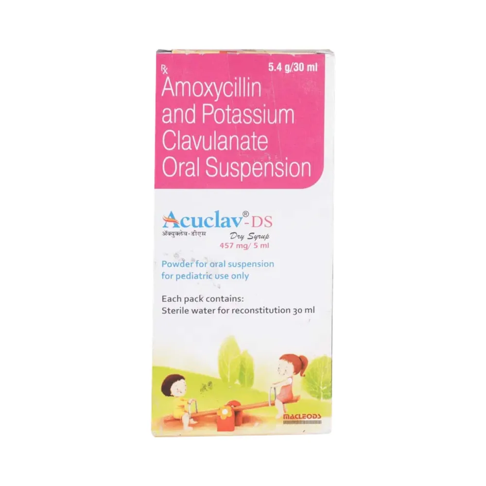 Acuclav Ds Bottle Of 30ml Dry Syrup