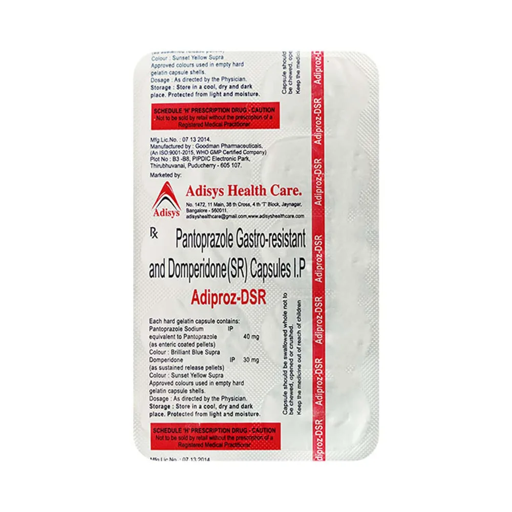 Adiproz Dsr 30/40mg Strip Of 10 Capsules