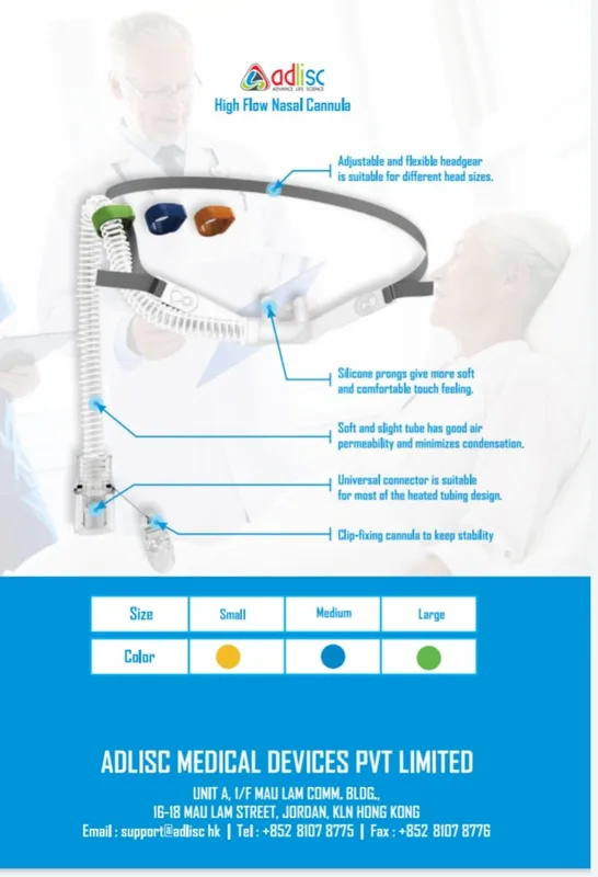 Adlisc High Flow Nasal Cannula