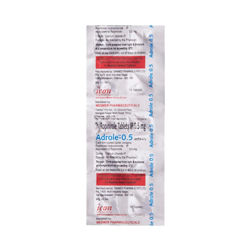 Adrole 0.5mg Strip Of 10 Tablets