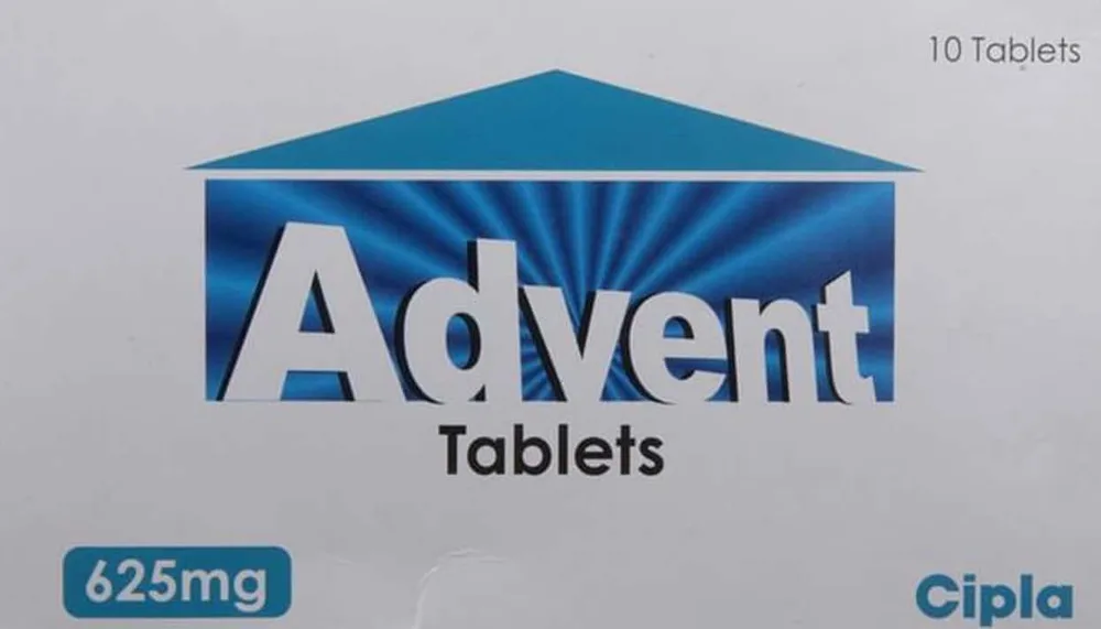 Advent 625mg Strip Of 10 Tablets
