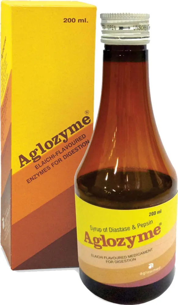 Aglozyme Syrup | Elaichi Flavour