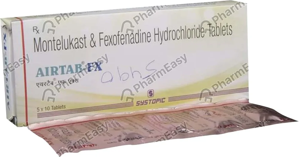 Airtab Fx Strip Of 10 Tablets