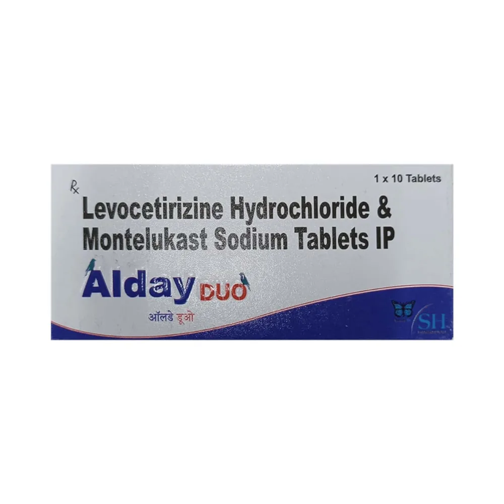 Alday Duo Strip Of 10 Tablets