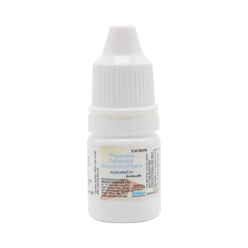 Alerchek Od Bottle Of 3ml Eye Drops
