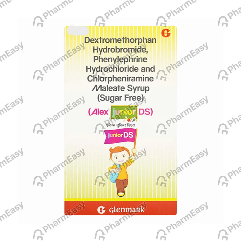 Alex Junior Ds Sugar Free Bottle Of 60ml Syrup