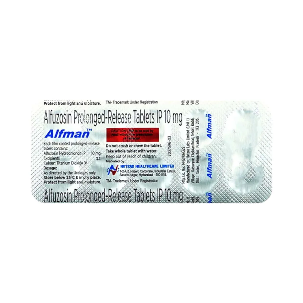 Alfman 10 Strip Of 10 Tablets
