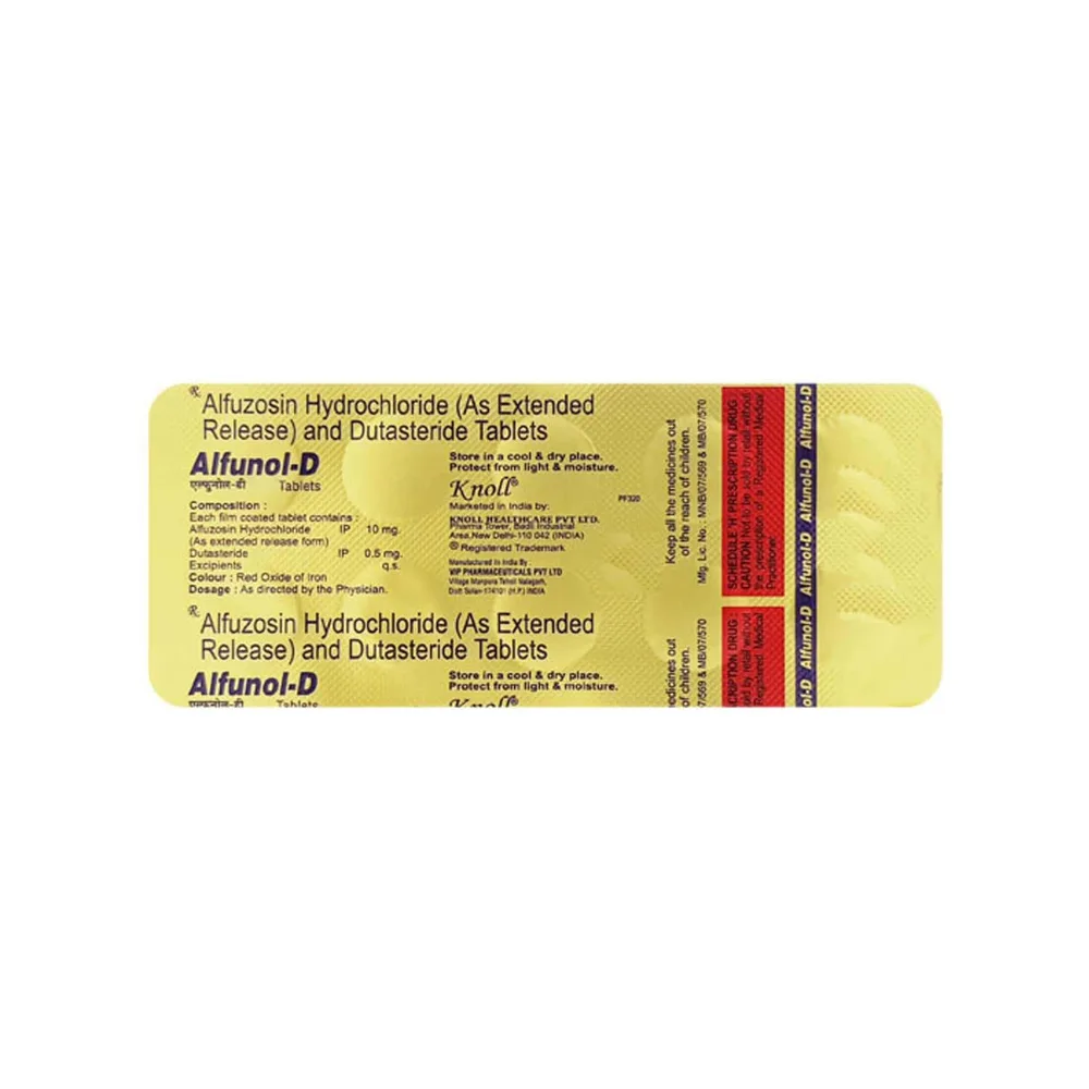 Alfunol D Strip Of 10 Tablets