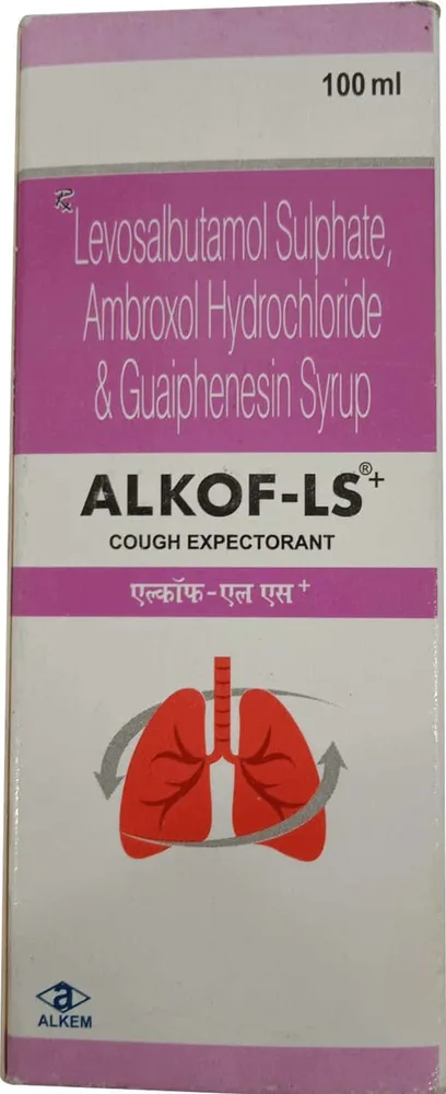 Alkof Ls Plus Bottle Of 100ml Syrup