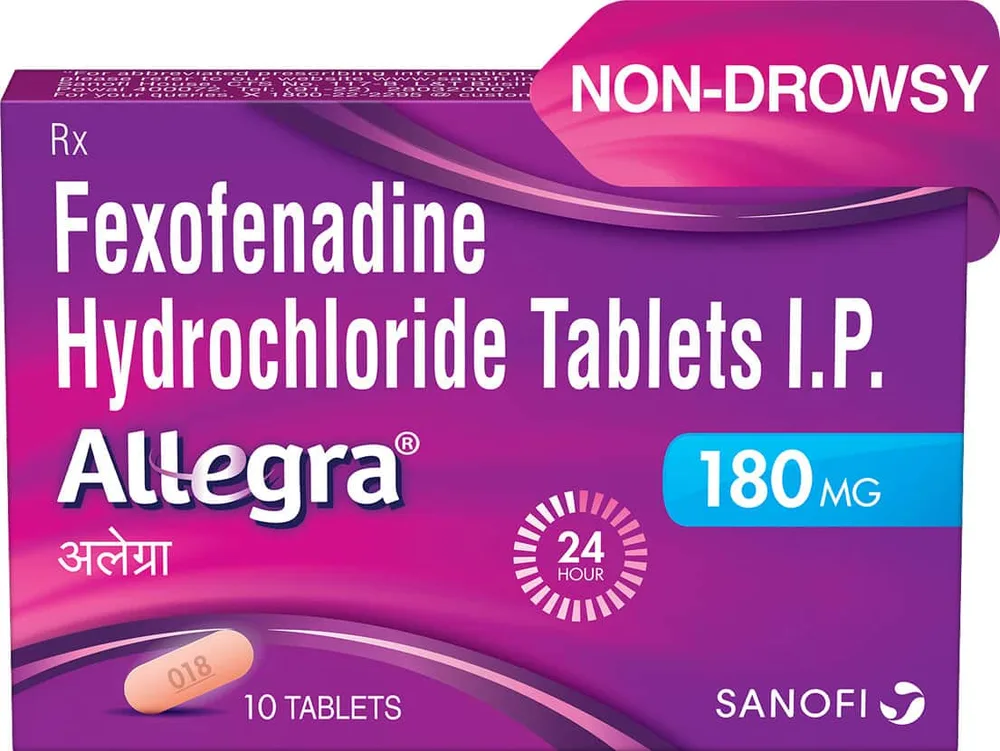 Allegra 180mg Tablet