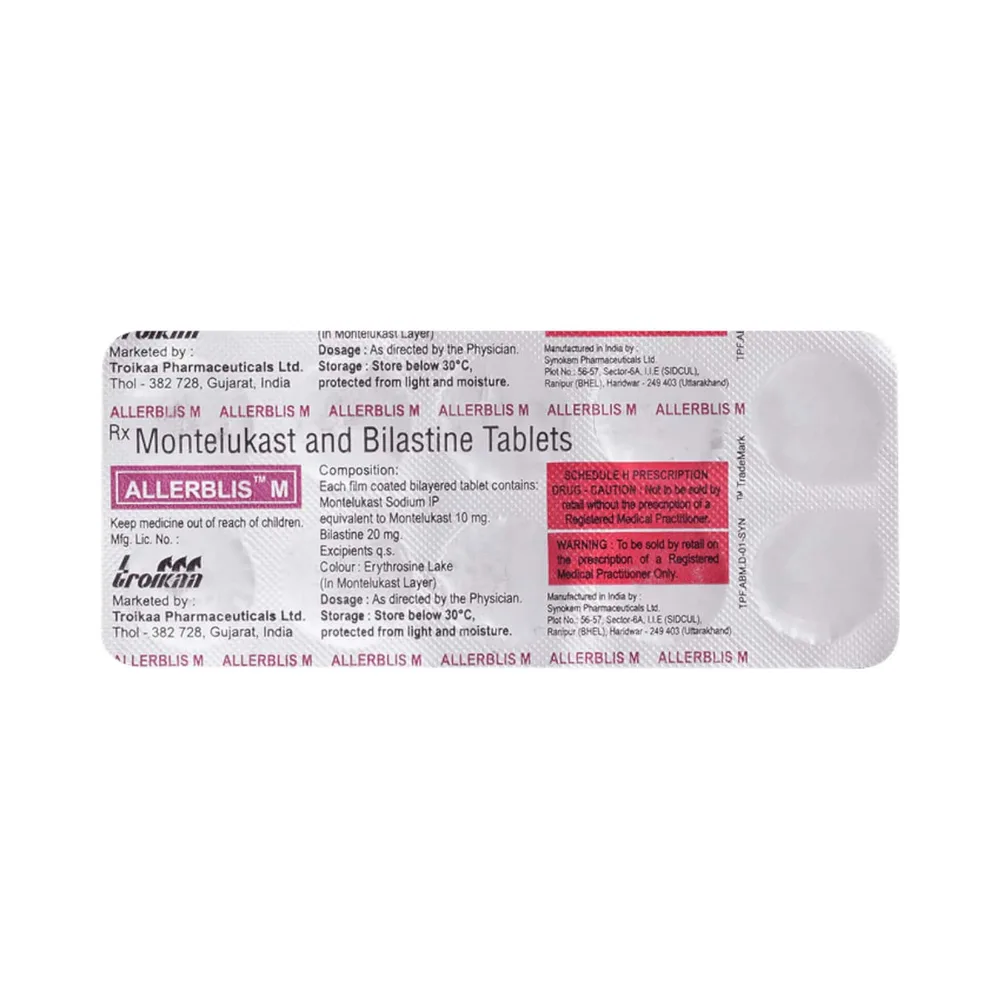 Allerblis M Strip Of 10 Tablets
