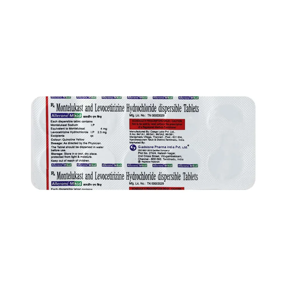 Allerone M Kid Strip Of 10 Tablets