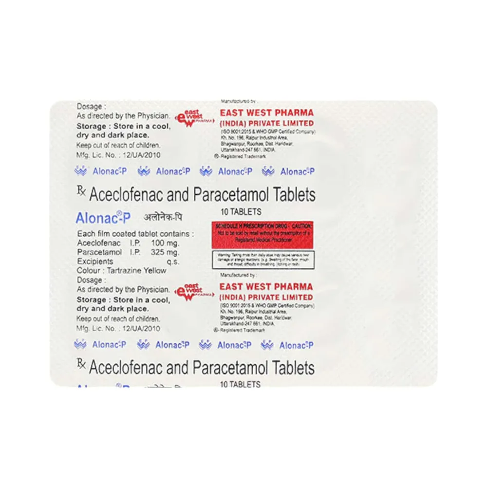 Alonac P Strip Of 10 Tablets