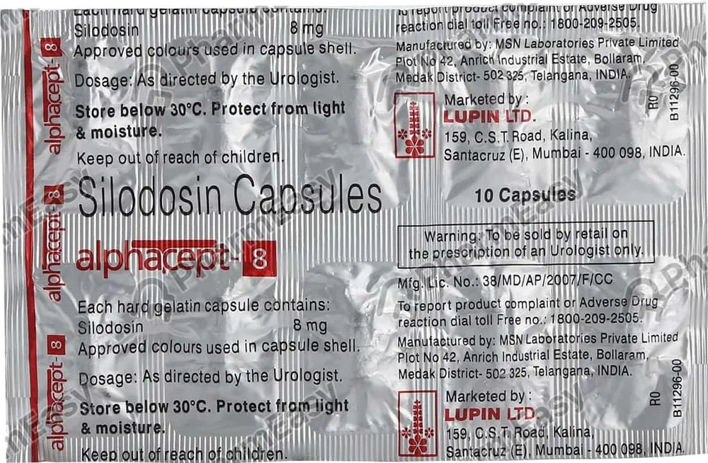 Alphacept 8 Strip Of 10 Capsules