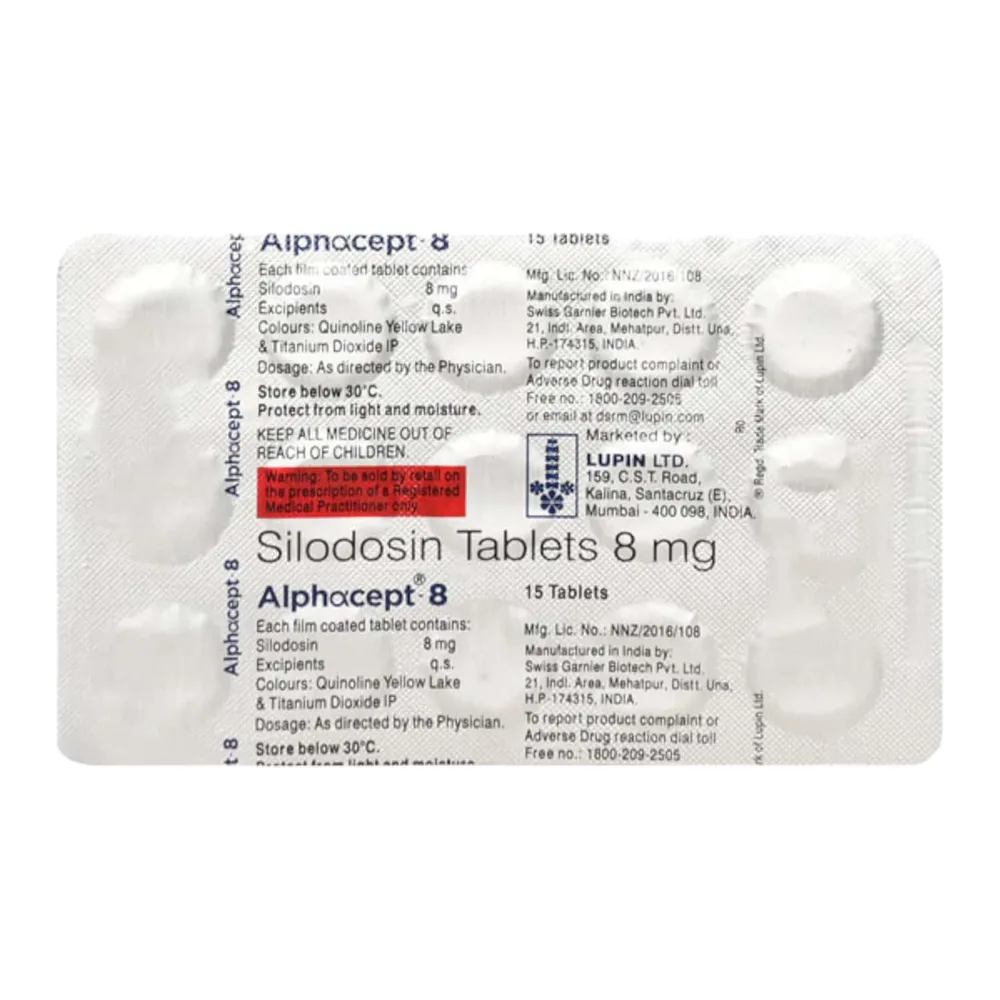 Alphacept 8mg Strip Of 15 Tablets