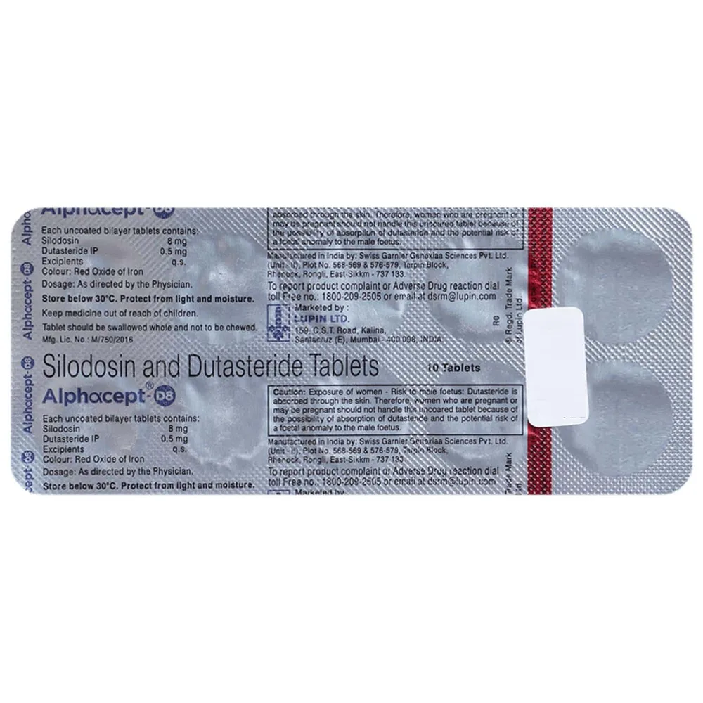 Alphacept D 8mg Strip Of 10 Tablets