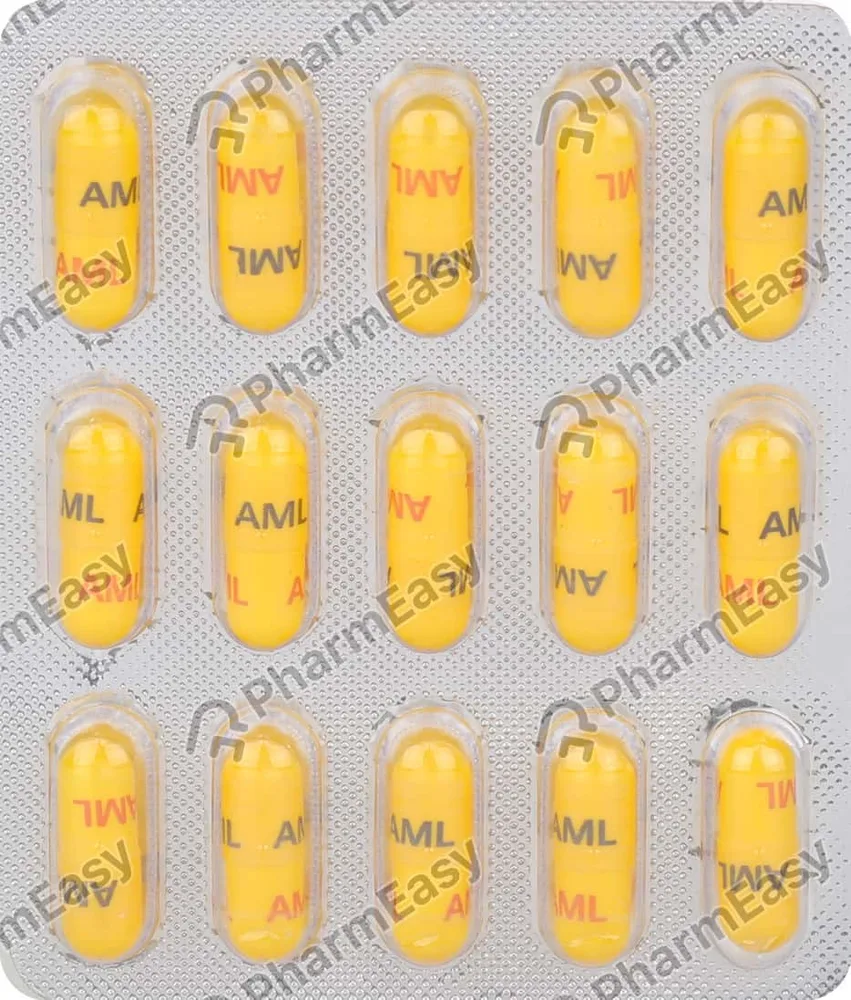 Amantrel 100mg Strip Of 15 Capsules