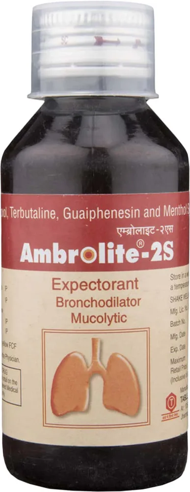 Ambrolite 2s Bottle Of 100ml Syrup