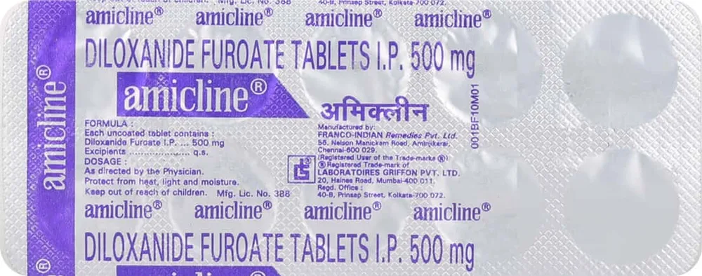 Amicline 500mg Strip Of 10 Tablets