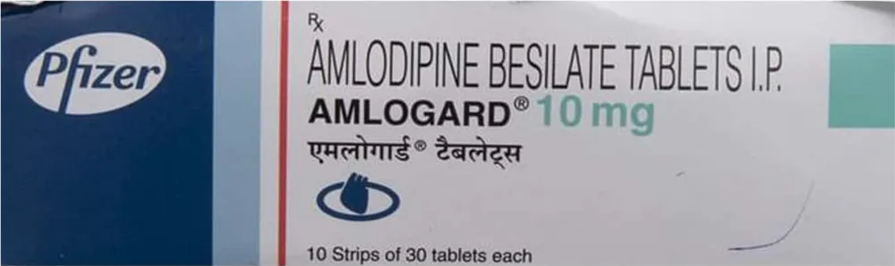 Amlogard 10mg Strip Of 30 Tablets