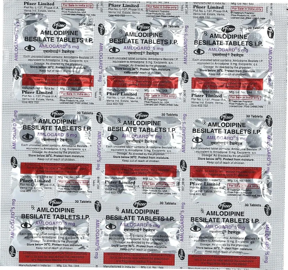 Amlogard 5mg Tablet