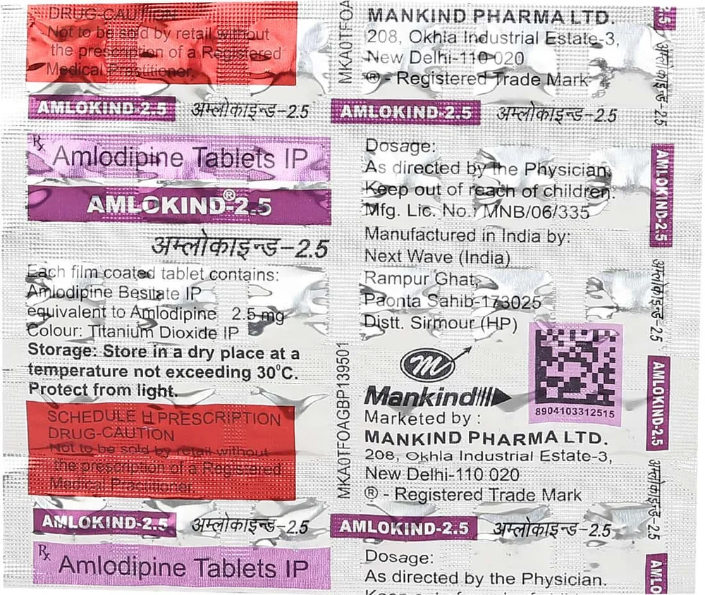 Amlokind-2.5 Tablet