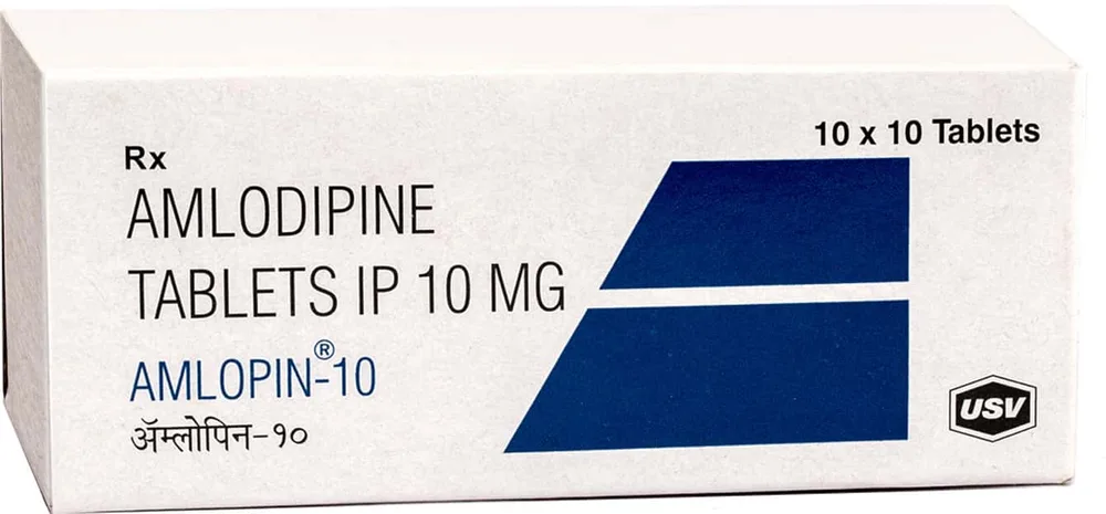 Amlopin 10mg Strip Of 10 Tablets