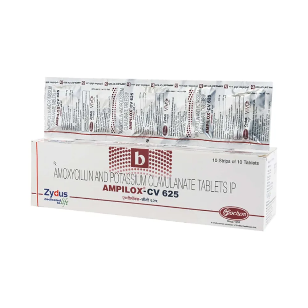 Ampilox Cv 625mg Strip Of 10 Tablets