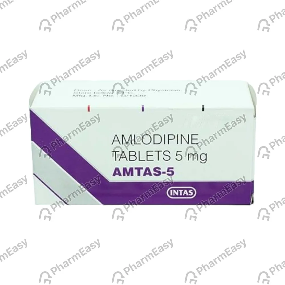 Amtas 5mg Strip Of 10 Tablets