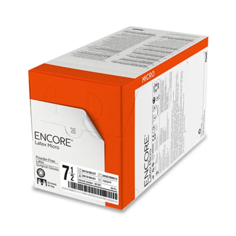 Ansell ENCORE® Latex Micro Powder Free gloves