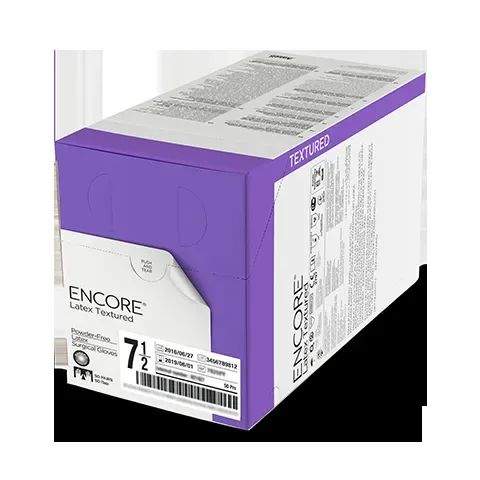 Ansell ENCORE® Latex Textured Powder Free Gloves
