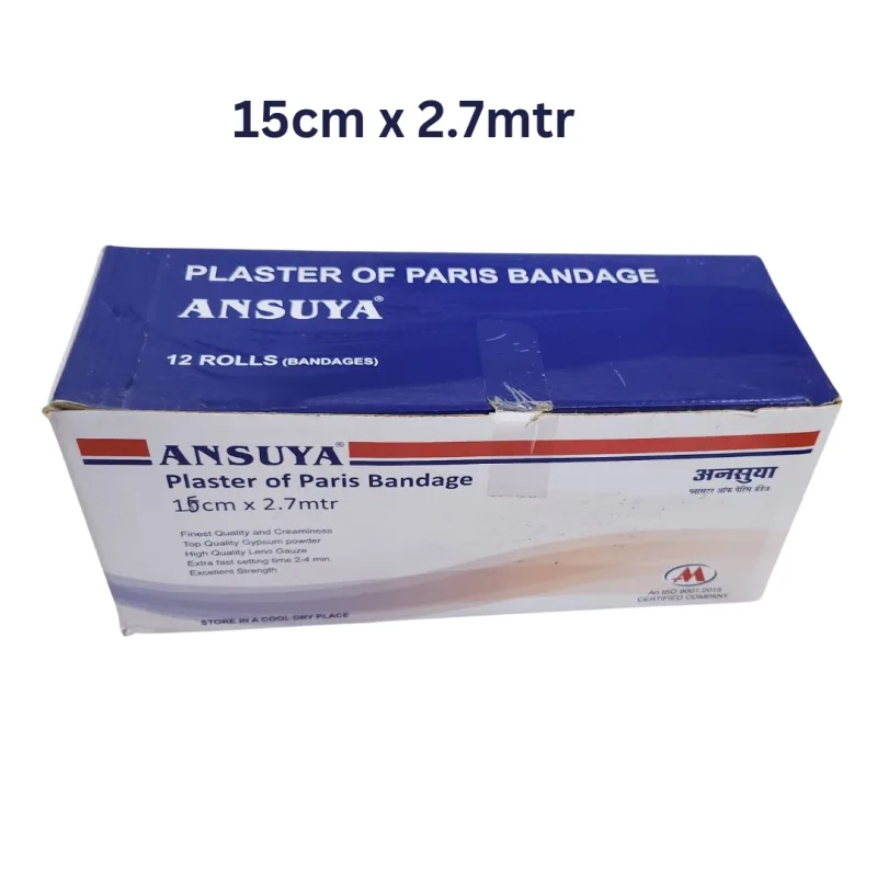 Ansuya Plaster Of Paris Bandage 15cm x 2.7mtr