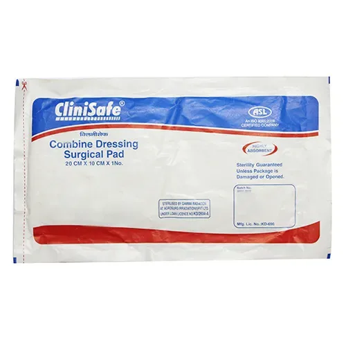 Clinisafe Combine Dressing 20cmx10cm Surgical Pad - Gamma Sterilized
