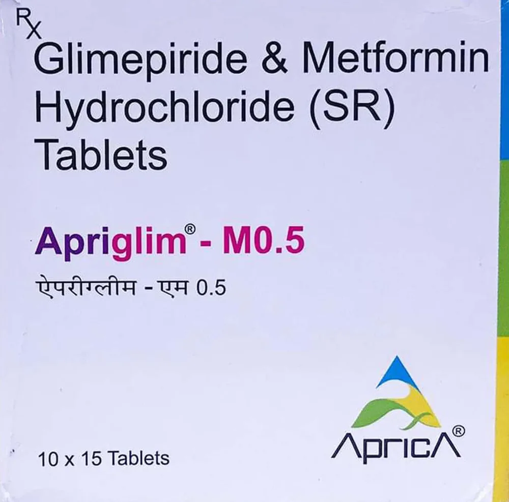 Apriglim M 0.5mg Strip Of 15 Tablets