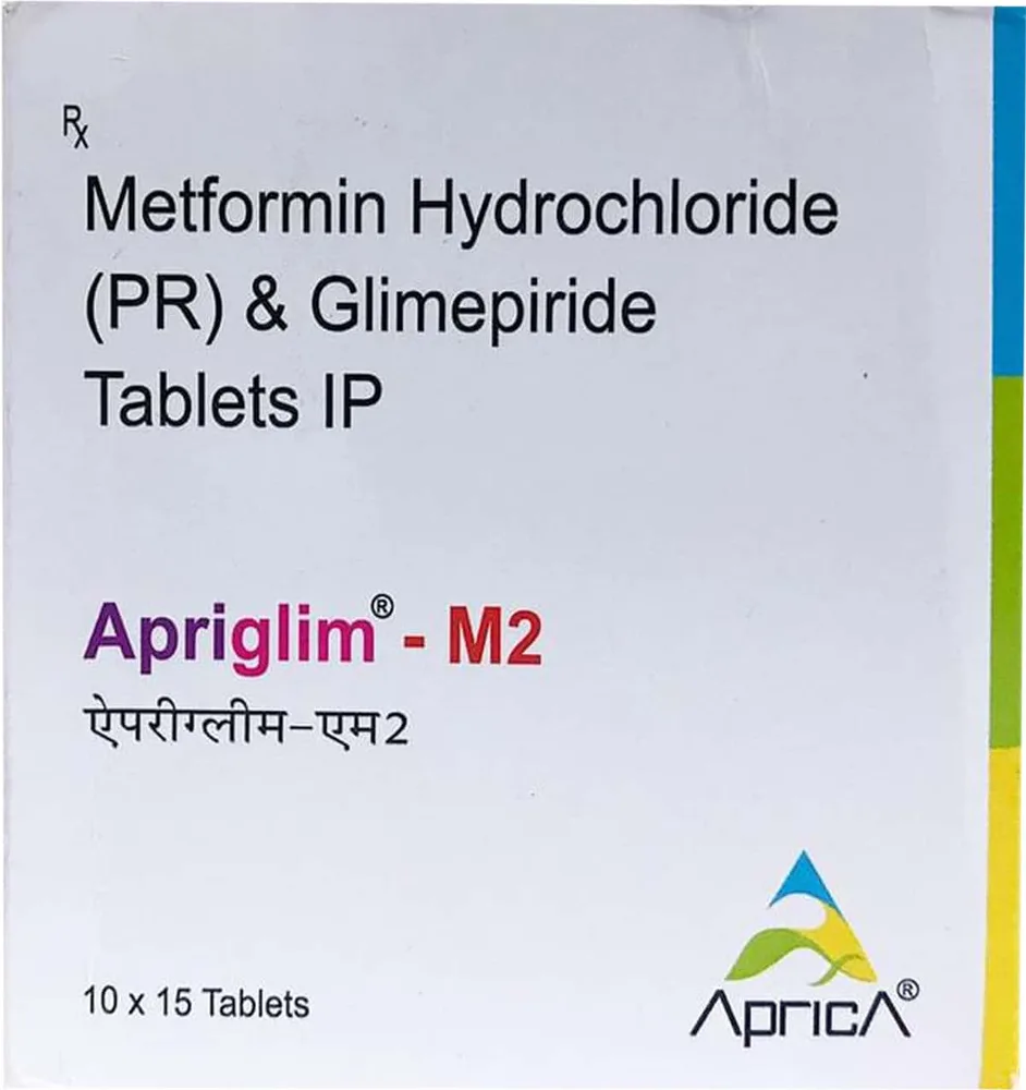 Apriglim M 2mg Strip Of 15 Tablets