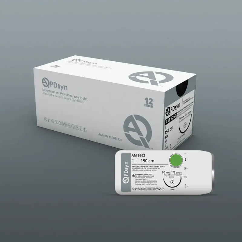 Aqmen - AM9262 - Sutures AM9262 AqPDsyn PDS type USP 1-12 Foils