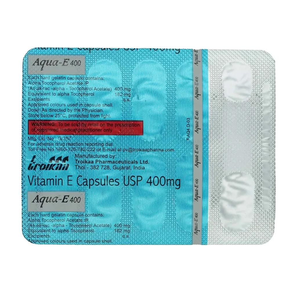 Aqua E 400mg Capsule