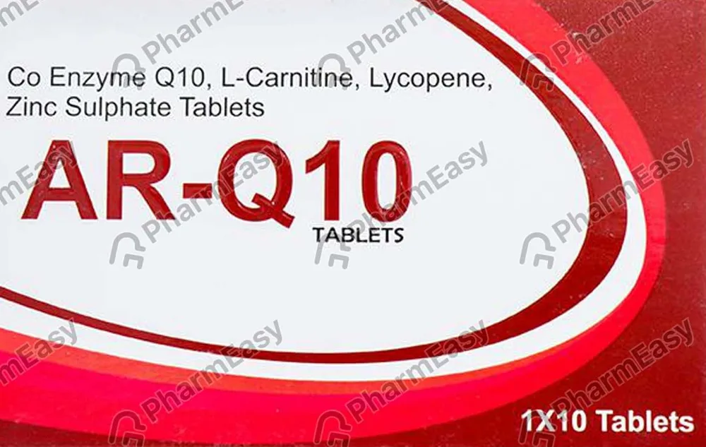 Ar Q10 Strip Of 10 Tablets
