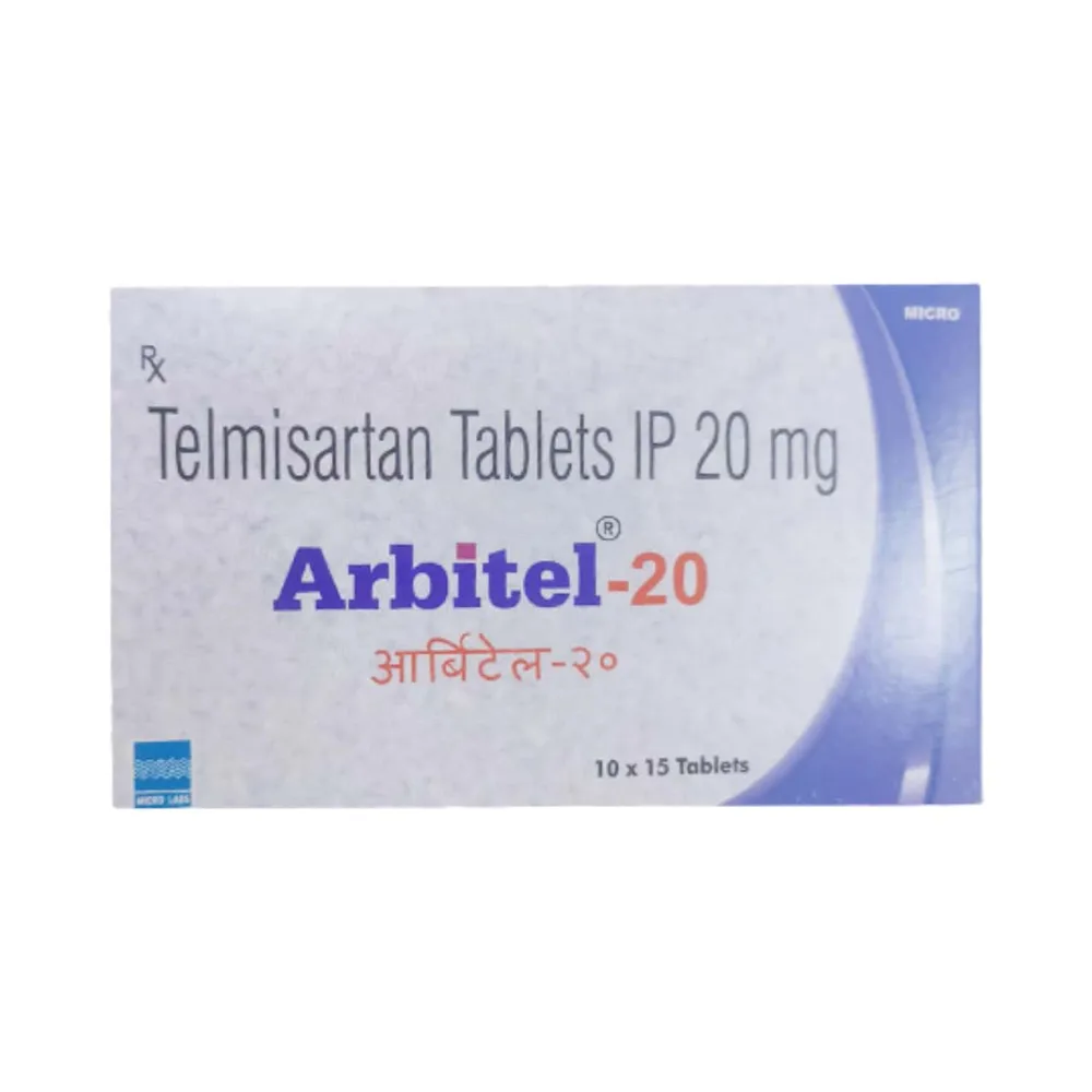 Arbitel 20mg Strip Of 15 Tablets