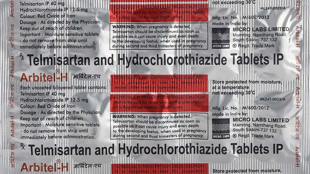 Arbitel H 40mg Strip Of 10 Tablets