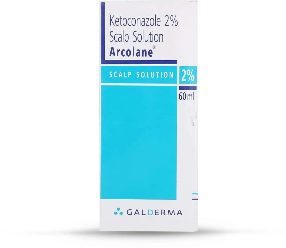 Arcolane 2% Bottle Of 60ml Scalp Solution