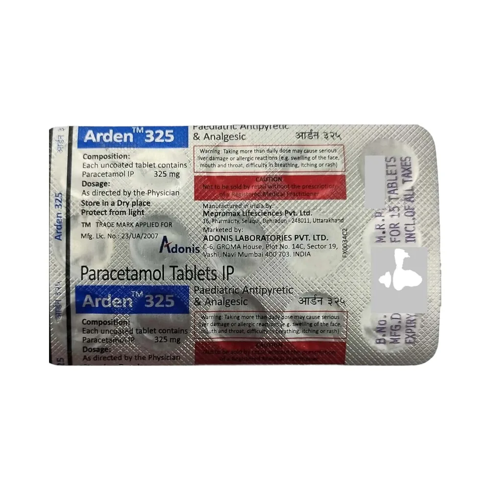 Arden 325 Tablet