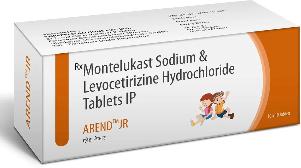 Arend Jr Strip Of 10 Tablets