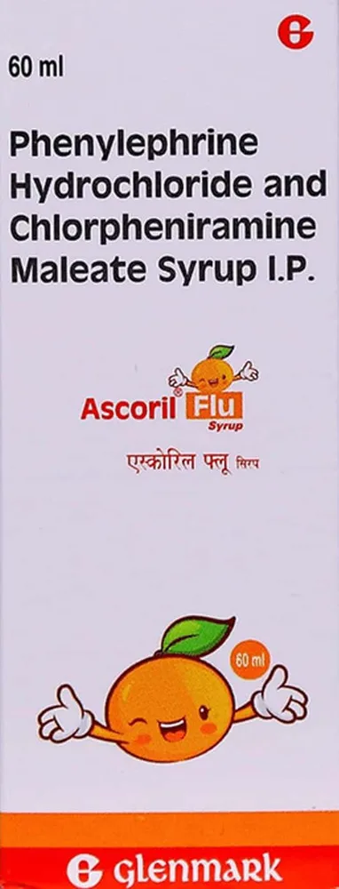 Ascoril Flu Bottle Of 60ml Syrup