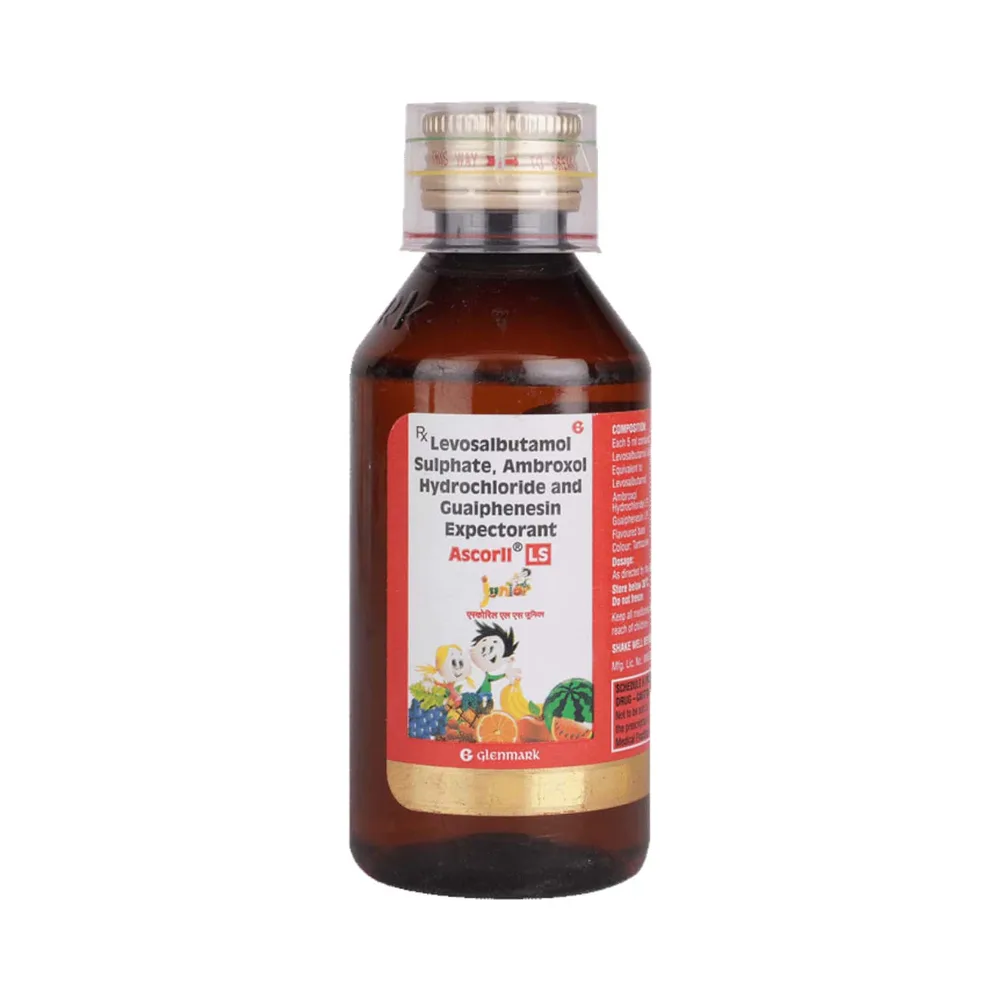 Ascoril Ls Junior Expectorant | Mix Fruit Flavour