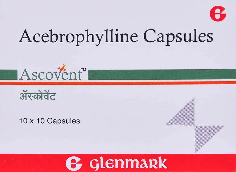 Ascovent 100mg Strip Of 10 Capsules