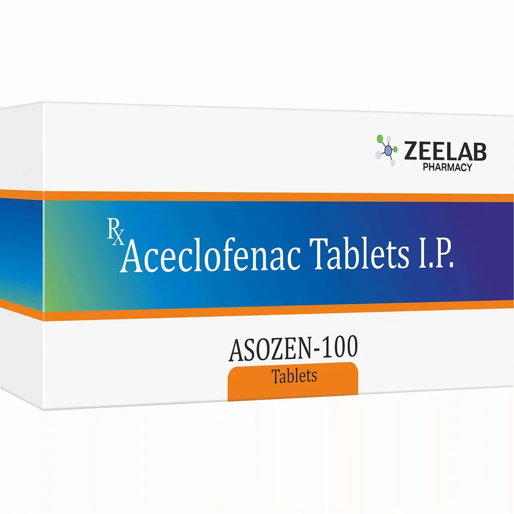 Asozen 100mg Strip Of 10 Tablets