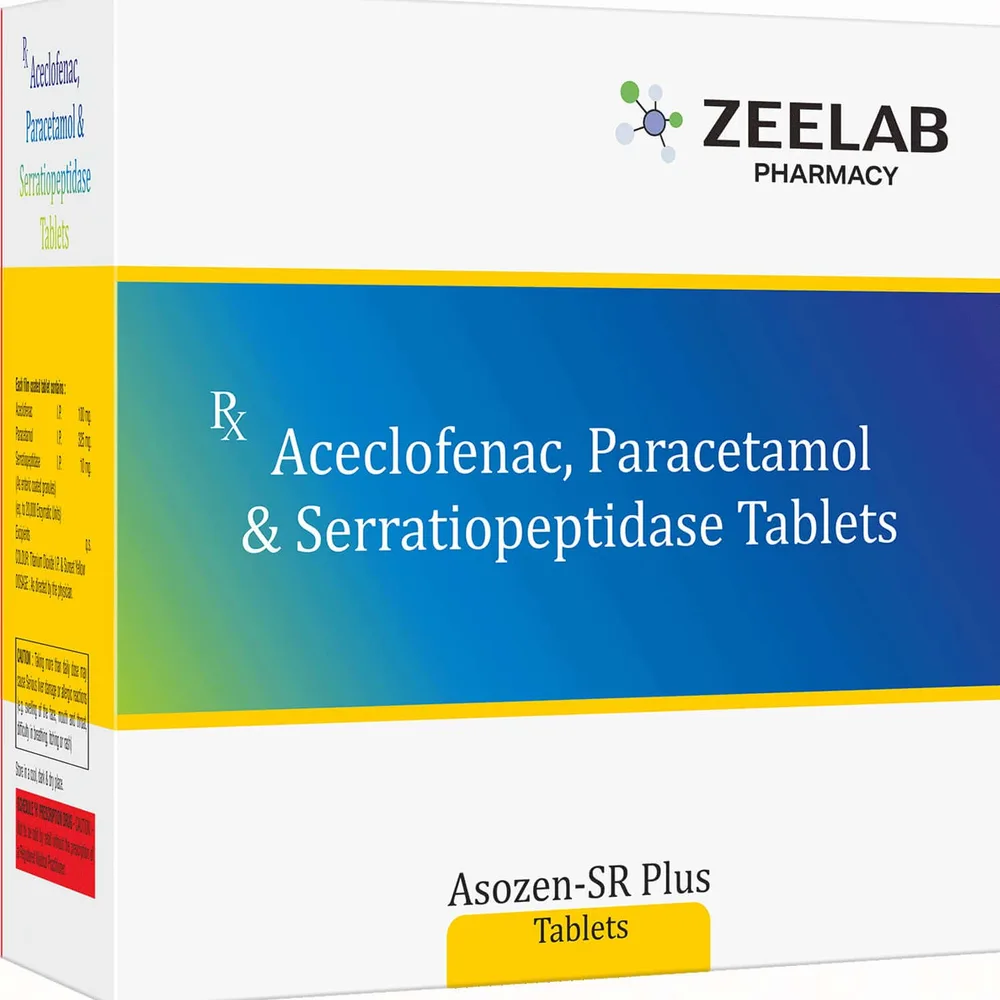 Asozen Sr Plus Strip Of 10 Tablets